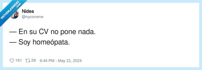 homeópata,nada,cv