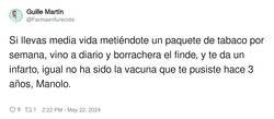 Enlace a Conozco a demasiados Manolos, por @Farmaenfurecida