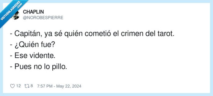 capitán,cometer,vidente,crimen,tarot