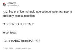 Enlace a Estoy llorando, por @Cacharrero_M