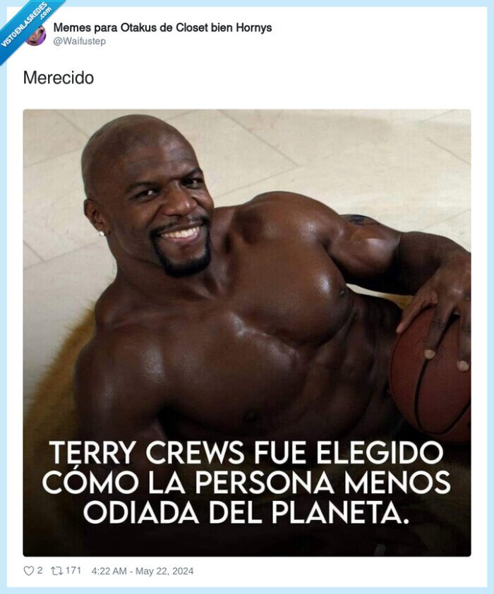 merecido,odio,menos odiado,terry crews