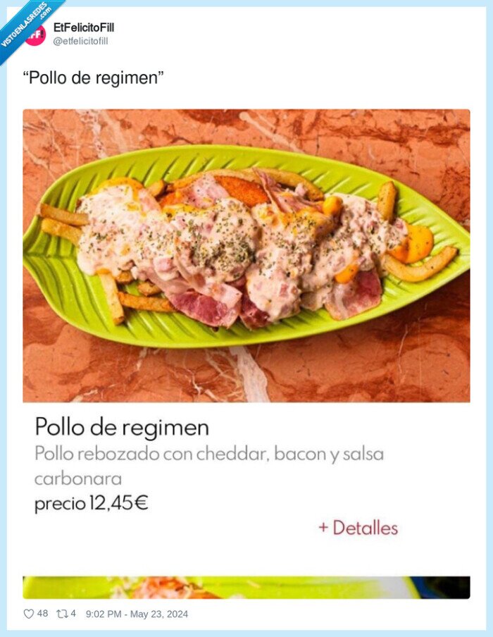 regimen,pollo