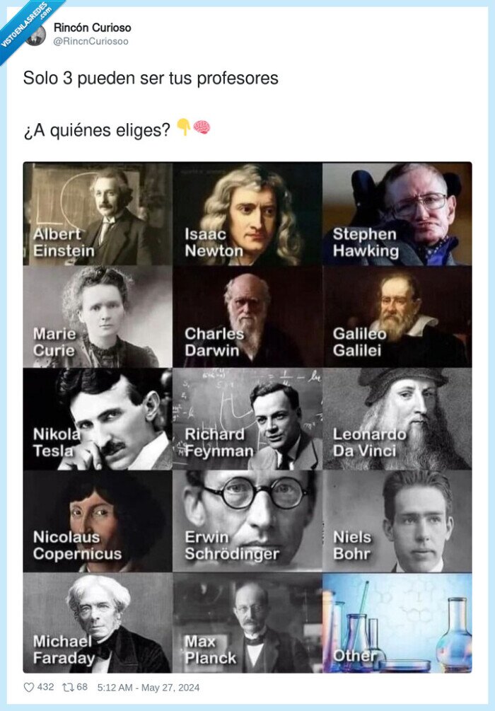 profesores,quiénes,elegir,premios nobel,eminencias,fisica,quimica