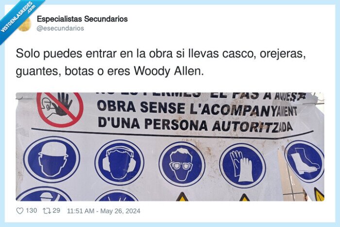 orejeras,guantes,obra,entrar,woody allen