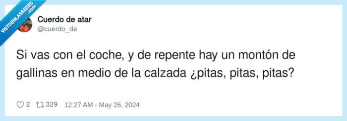 gallinas,calzada,coche,pitas