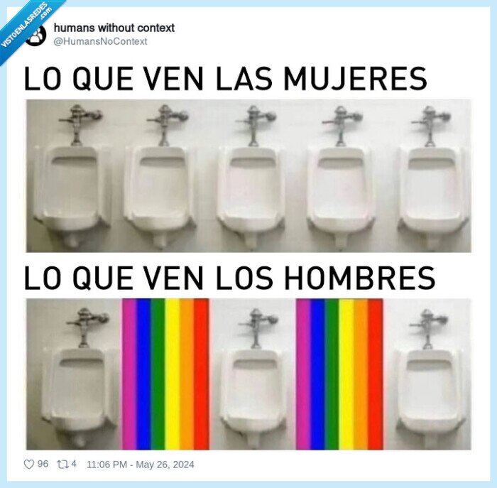 urinarios,hombres,mujeres,mariquillas