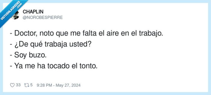 doctor,trabajo,falta,aire,buzo