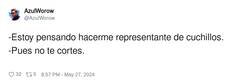 Enlace a Representante de cuchillos, por @AzulWorow