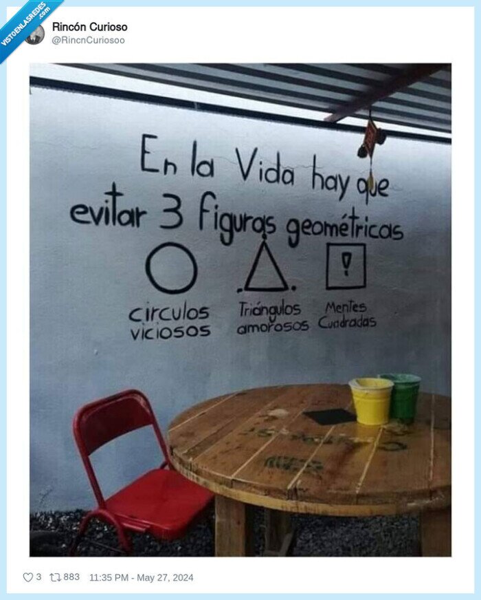 figuras gemetricas,triangulo amoroso,circulo vicioso,mente cuadrada