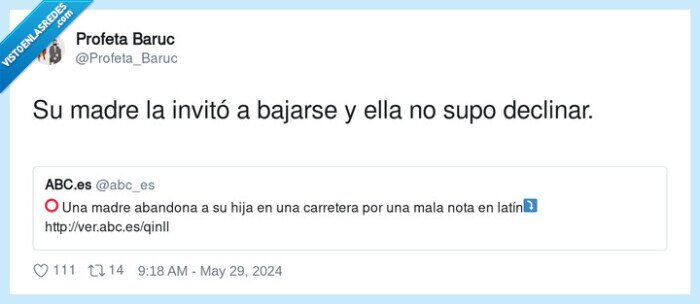 declinar,latin,suspender,abandonar,carretera,madre