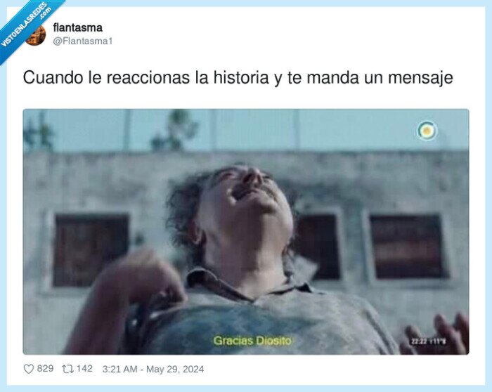 reaccionar,historia,mensaje,mandar