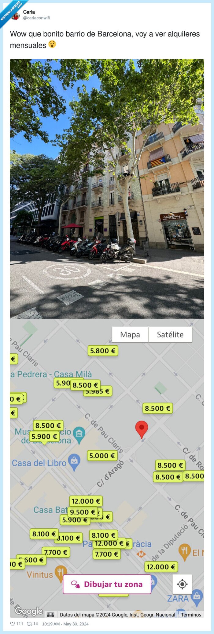 barcelona,alquileres,mensuales,bonito,barrio