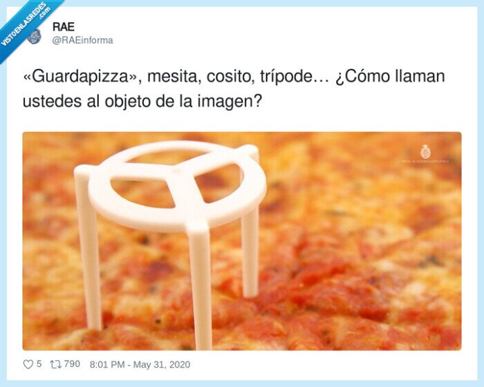 guardapizza,trípode,mesita,cosito,llamar,rae