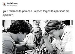 Enlace a Se les alargó la partida a los colegas, por @CarlWinslou