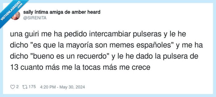 intercambiar,españoles,pulseras,pulsera