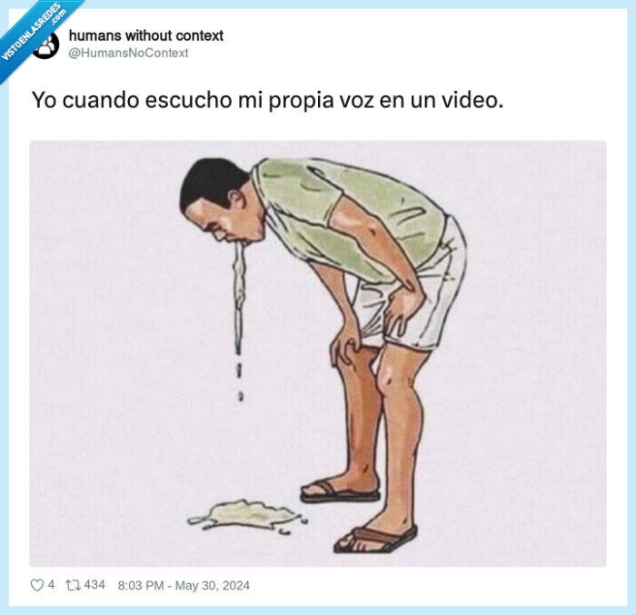 escuchar,voz,video,vomitar