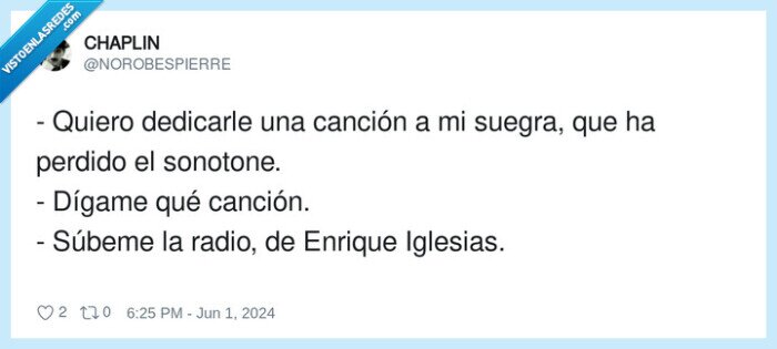 dedicarle,canción,sonotone,enrique iglesias,suegra