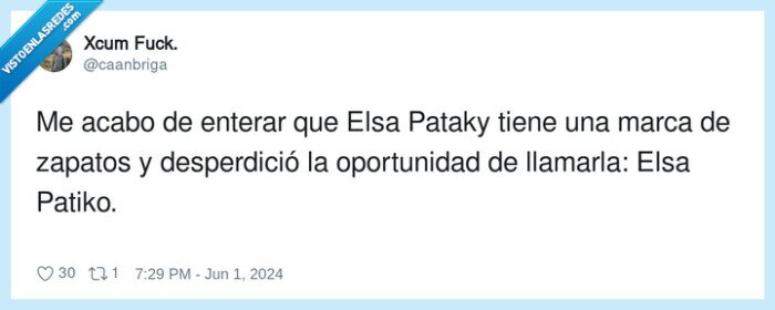 desperdiciar,oportunidad,zapatos,elsa patiko,el zapatico,elsa pataky