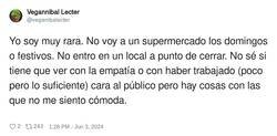 Enlace a Debería ser lo lógico, aunque hay gente que no tiene libertad para escoger, por @veganibalecter