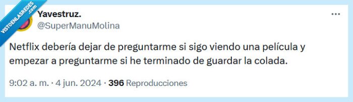 colada,netflix,preguntar