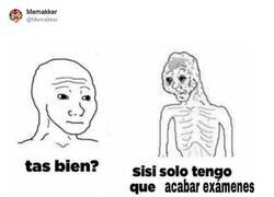 Enlace a Ánimo a los que aún estéis de exámenes, por @Memakker