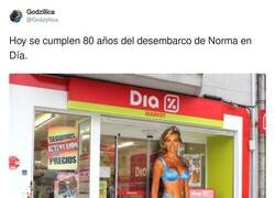 Enlace a El desembarco de Norma en Día, por @Godzyllica