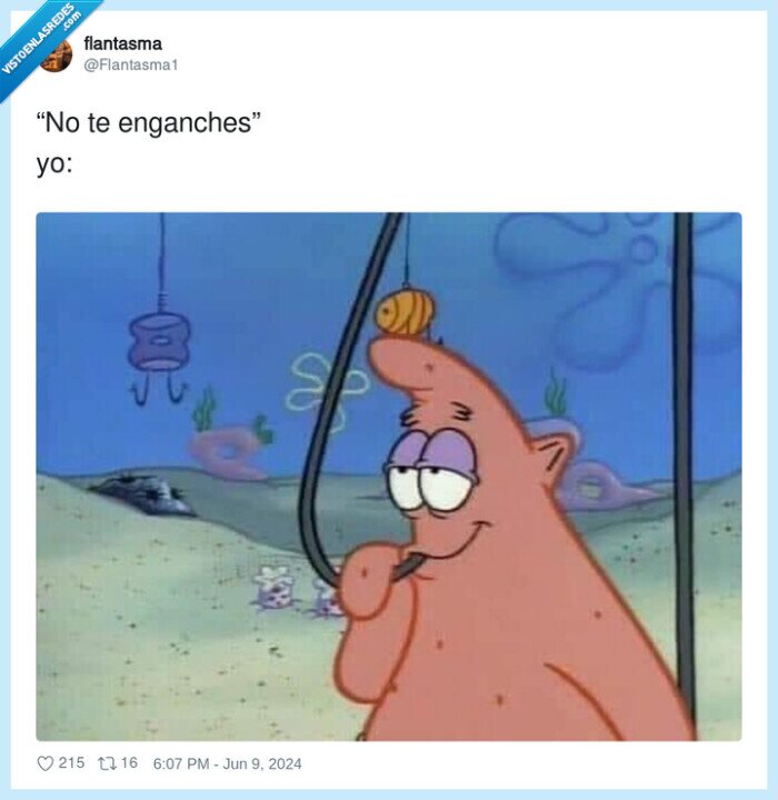 engancharse,pescar,patricio