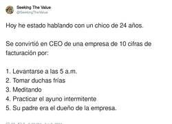 Enlace a Lo que viene a ser un niño de papá de toda la vida, por @SeekingTheValue