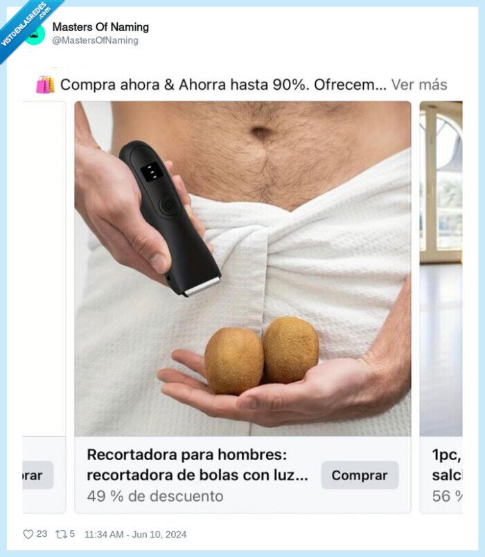 anuncio,huevos,depiladora,recortadora