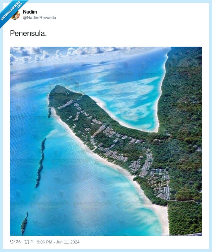 penénsula,peninsula,juego de palabras