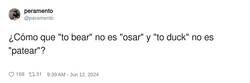 Enlace a La gente que hace traducciones no piensa mucho, por @peramento