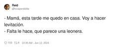 Enlace a Ordenando levitación, por @locaperdidita
