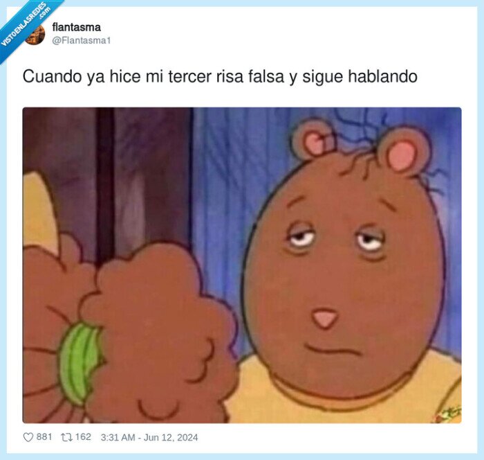 hablando,risa falsa
