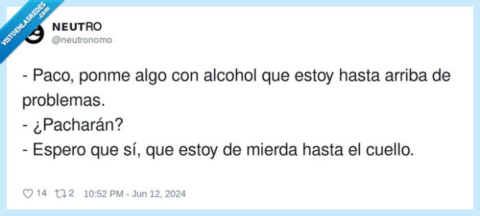 problemas,pacharán,alcohol