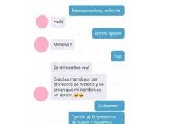 Enlace a No es fácil ligar con una chica como Minerva
