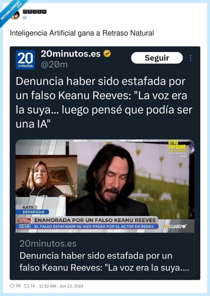 inteligencia artificial,retraso,keanu reeves