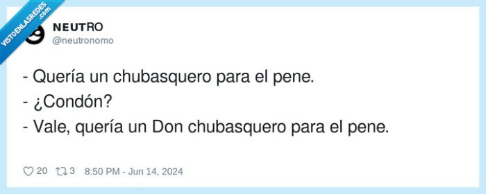 chubasquero,condón,nepe,don