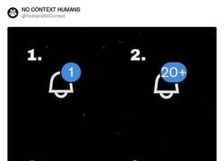 Enlace a ¿Cuál eres tú?, por @HumansNoContext