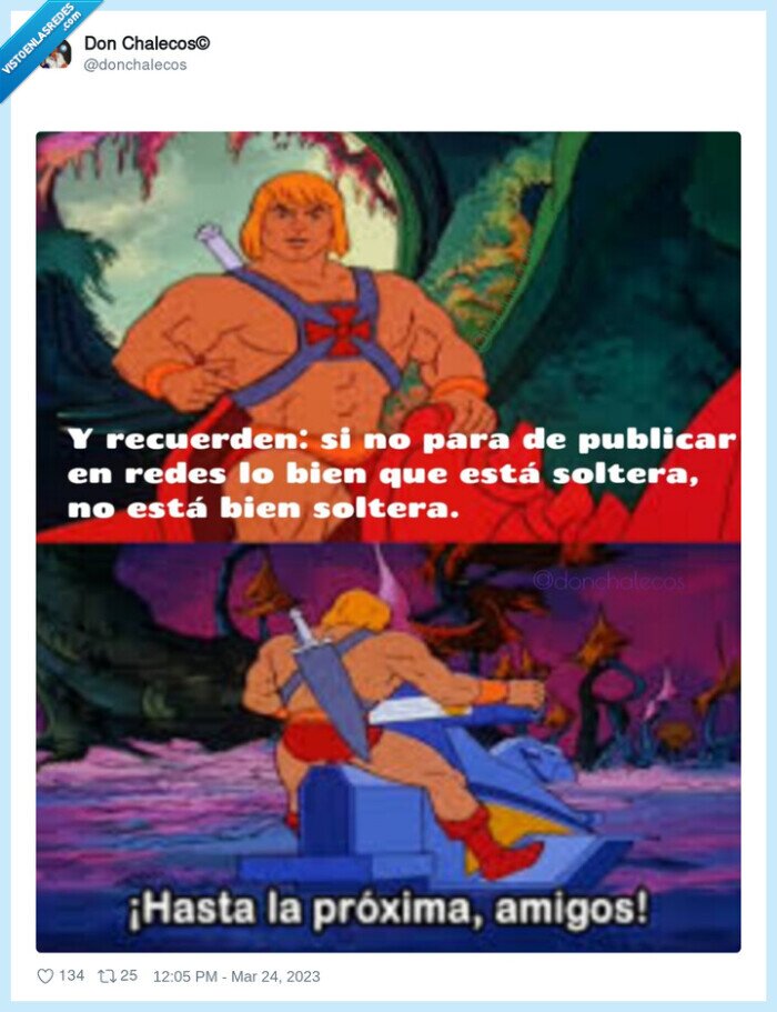 he-man,soltera,redes sociales,publicar