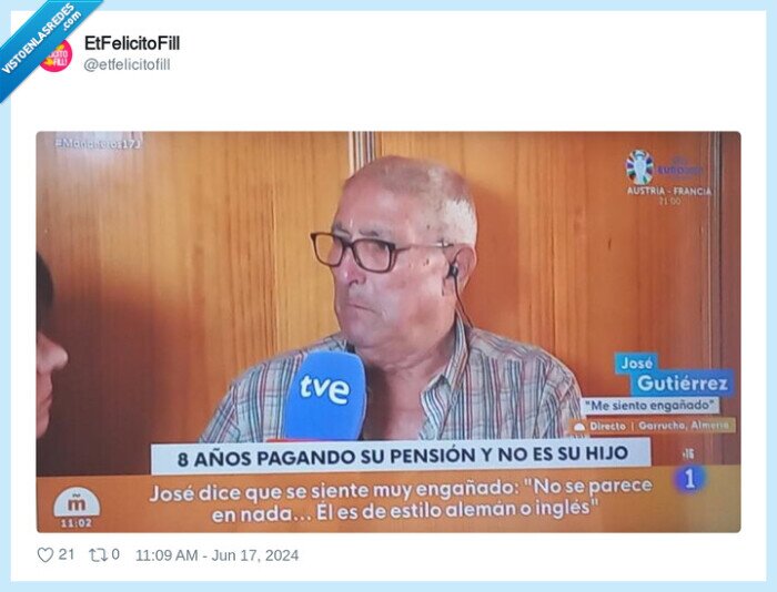 pension,pagando,engañado,hijo