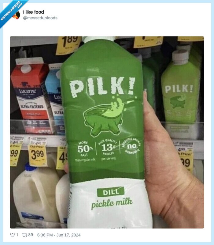 pilk,pickle milk,leche