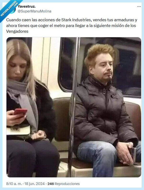 stark,vengadores,metro