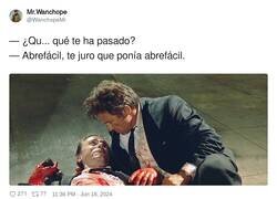 Enlace a Se ha cortado por todos lados, por @WanchopeMr