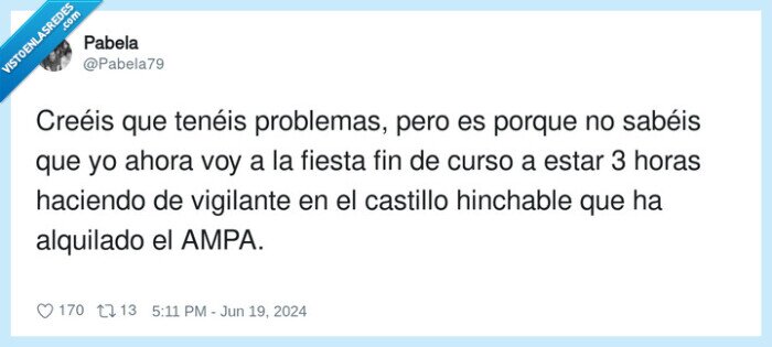 problemas,alquilado,hinchable,vigilante,ampa,castillo