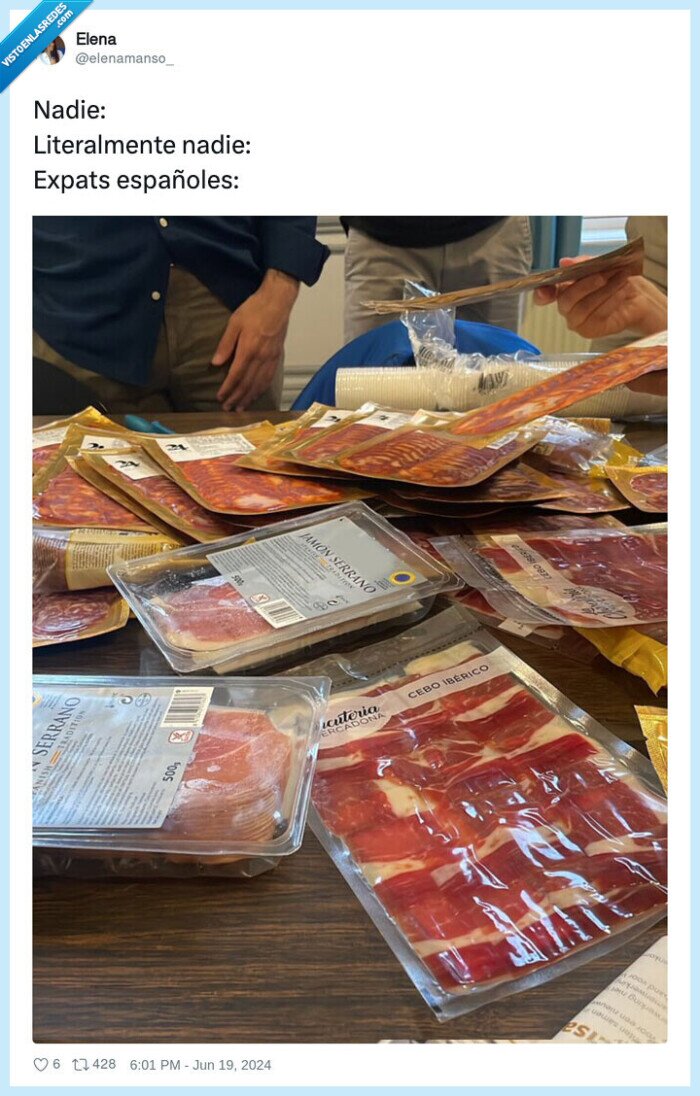 jamon,embutidos,expats,españoles