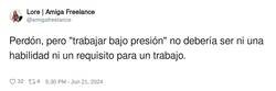 Enlace a Sinónimo de explotación, por @amigafreelance