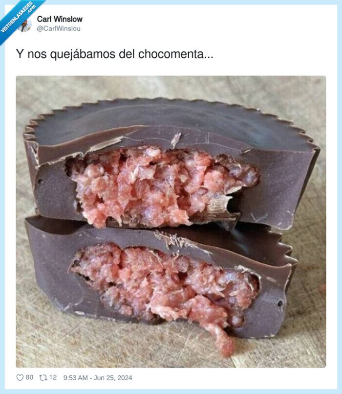 tartar,carne,chocolate