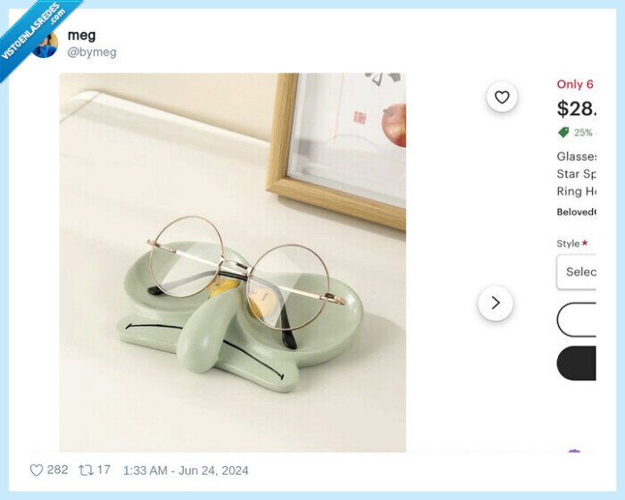 gafas,dejar,nariz,reposar