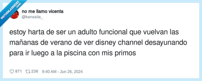 desayuno,mañanas,piscina,voler,disney channel