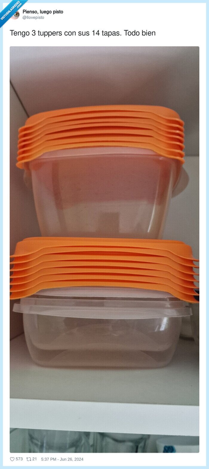 tuppers,tapas,desparejado